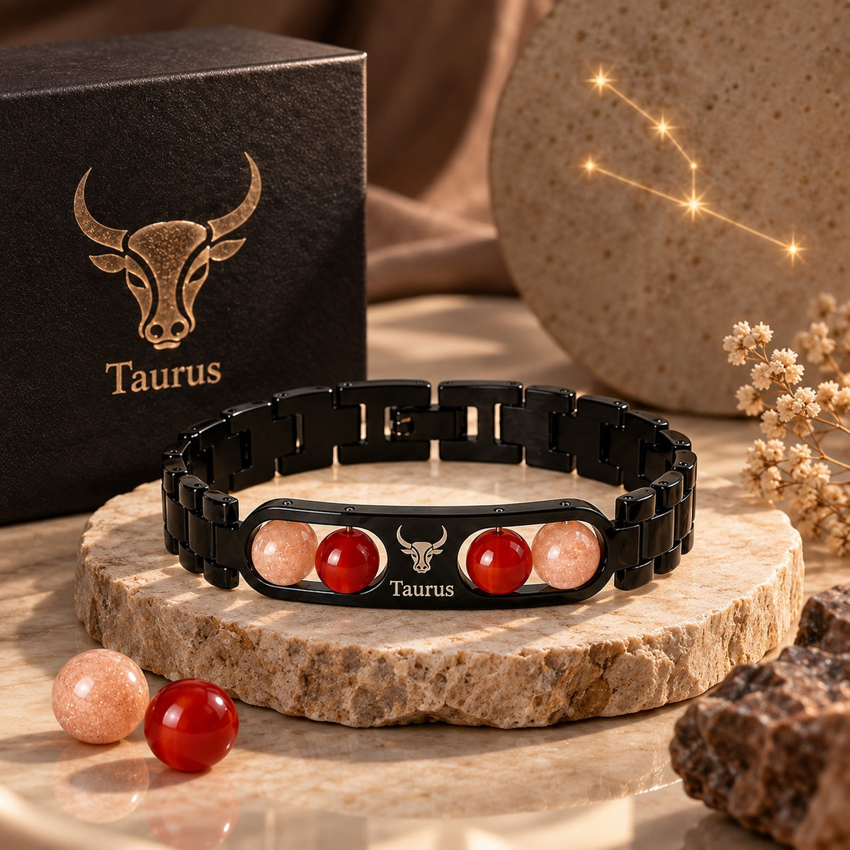Taurus Zodiac Metal Bracelet
