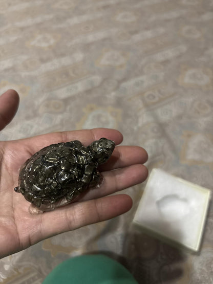 Pyrite Prosperity Tortoise (Sacred Vastu Kachhua)