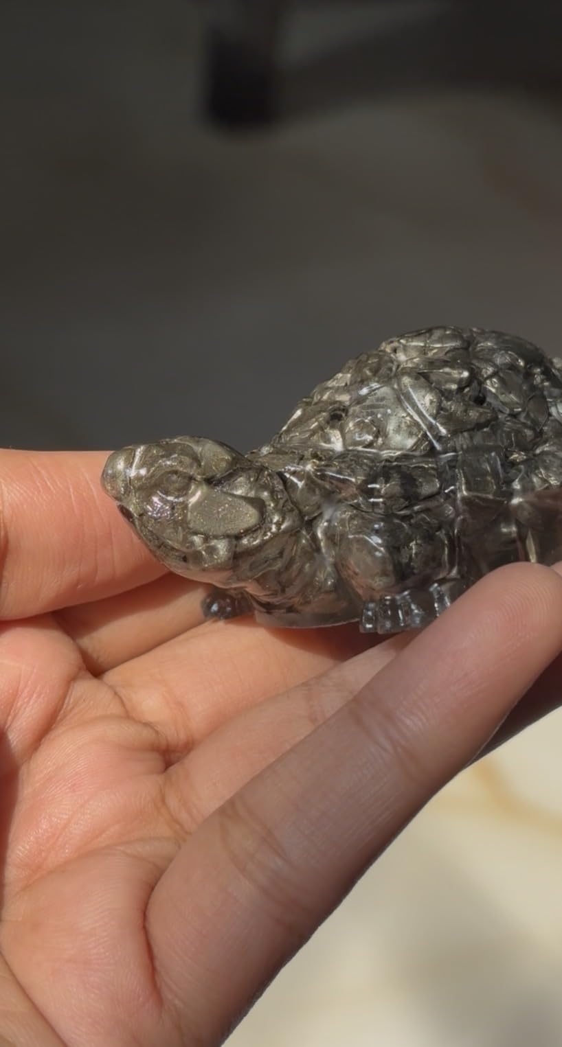 Pyrite Prosperity Tortoise (Sacred Vastu Kachhua)