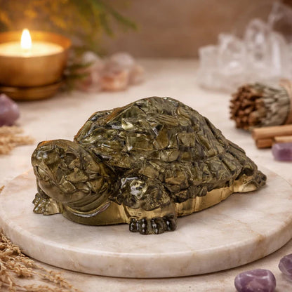 Pyrite Prosperity Tortoise (Kachhua) for Vaastu