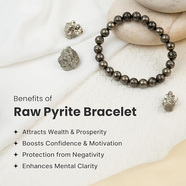 Pyrite Tie-up Bracelet