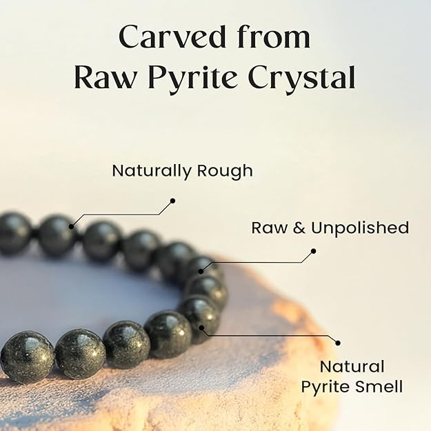 Pyrite Tie-up Bracelet