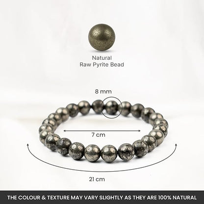 Pyrite Tie-up Bracelet